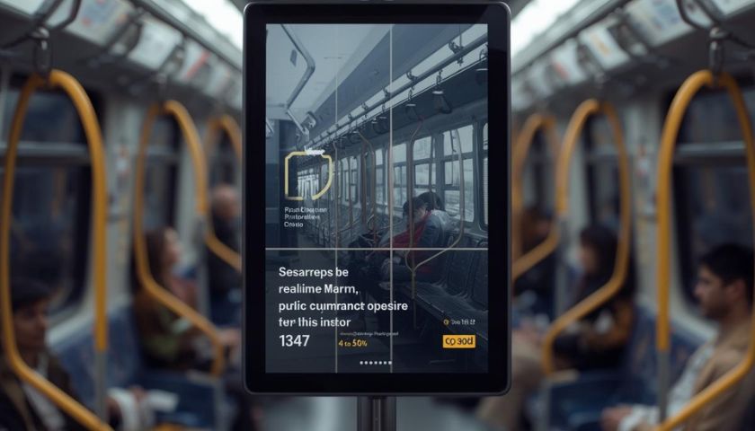 Digital Signage im Smart Public Transport Effiziente E-Paper-Lösungen für den ÖPNV