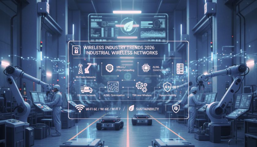 Wireless Trends 2026 Industrielle Funknetze