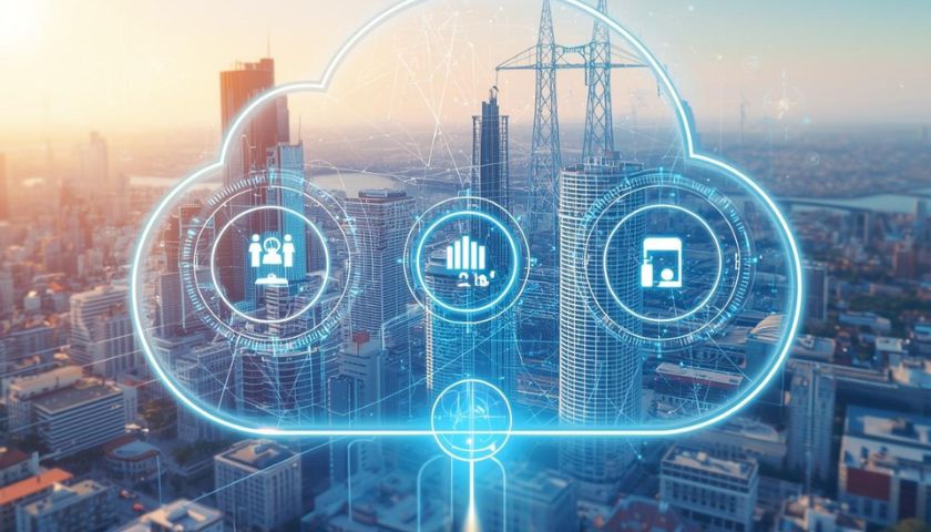 cloud-basierte Lösung für zentrales Energie-Management vor