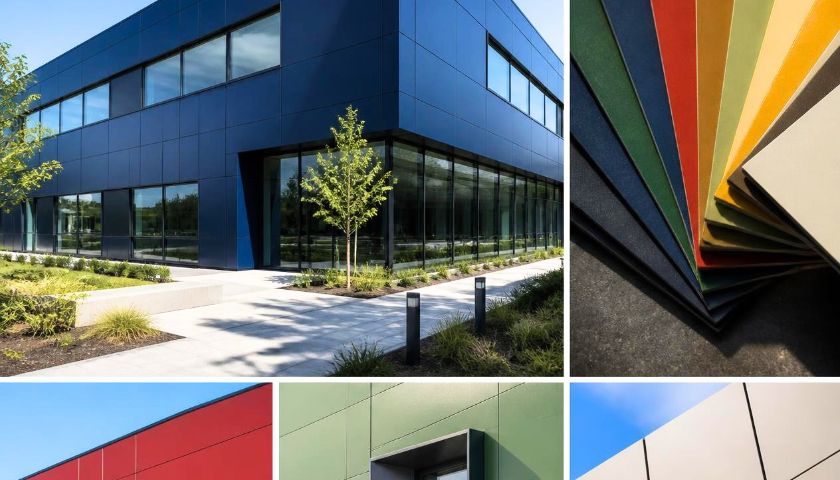 Rockpanel „Colours“ UV-beständig, nichtbrennbar und biegestabil
